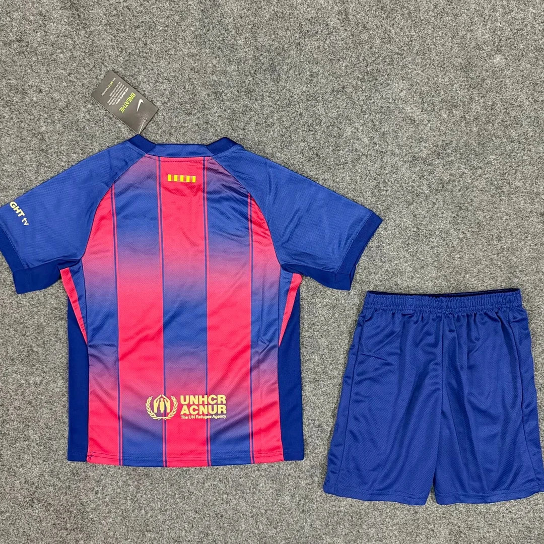 2025/2026 Barcelona Domači Otroški 1:1 Nogometni Dres