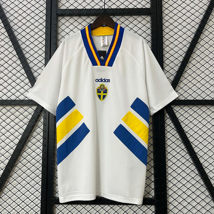 1994 Švedska Retro Gostujoči Nogometni Dres