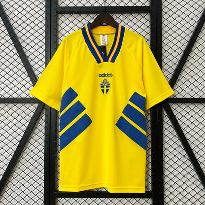 1994 Švedska Retro Domači Nogometni Dres